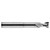 RobbJack FM-202-32-BN-DLC | 1" Diameter x 1" Shank x 6" OAL 2 Flute DLC Coated Corner Radius End Mill