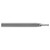 RobbJack MSR-2-025-C | 0.30mm Diameter x 3.00mm Shank x 38.00mm OAL 2 Flute TiCN Coated Square End Mill