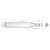 RobbJack MSS-2-050-DLC | 0.50mm Diameter x 3.00mm Shank x 38.00mm OAL 2 Flute DLC Coated Square End Mill