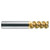 RobbJack MST-360-16-C | 16.00mm Diameter x 16.00mm Shank x 92.00mm OAL 3 Flute TiCN Coated Square End Mill