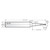 RobbJack TM-204-01 | 0.0312" Diameter x 0.2500" Shank x 2.5000" OAL 2 Flute AlTiN Coated Square End Mill