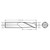 RobbJack TS-401-06-A | 0.1875" Diameter x 0.1875" Shank x 2" OAL 4 Flute AlTiN Coated Square End Mill