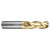 Helical Solutions 88031 | H35AL-3 0.3750" Diameter x 0.3750" Shank x 2.0000" OAL x 0.5000" LOC 3 Flute Uncoated Corner Radius End Mill