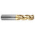 Helical Solutions 87963 | H40ALV-3 0.7500" Diameter x 0.7500" Shank x 5.0000" OAL x 0.0300" Radius 3 Flute Dplus Coated Corner Radius End Mill