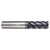 Helical Solutions 88507 | HEV-C-5 1.0000" Diameter x 1.0000" Shank x 5.0000" OAL x 0.0300" Radius 5 Flute Aplus Coated Corner Radius End Mill