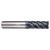 Helical Solutions 88525 | HEV-C-6 0.6250" Diameter x 0.6250" Shank x 5.0000" OAL x 0.0600" Radius 6 Flute Aplus Coated Corner Radius End Mill