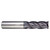 Helical Solutions 88157 | HSV-4 0.1562" Diameter x 0.1875" Shank x 3.0000" OAL x 1.0000" LOC 4 Flute Aplus Coated Square End Mill