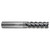 Helical Solutions 88938 | HVAL-C-5 0.5000" Diameter x 0.5000" Shank x 5.0000" OAL x 0.0100" Radius 5 Flute Nplus Coated Corner Radius End Mill