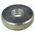 Colton Industrial Tools 97121  | 1" Diameter M10 x 1.00mm Thread Zin Coated AXA #4 Knurled Wide Nut