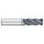 Titan USA TC20992 | 0.5000" Diameter x 0.5000" Shank x 3.0000" OAL x 0.0100" Corner Radius 4 Flute ALCRO-MAX Coated carbide Corner Radius End Mill