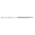 Pferd 12506083 | 12054 1/8" Shank x 6-1/4" Length x 15/64" Width 2 Cut Steel Needle Swiss-Pattern File