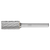 Pferd 21722186 | 22186 1/2" Diameter x 1/4" Shank x 2-3/4" OAL x 1" LOC Annealed cast iron Burr