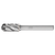 Pferd 21724433 | 24433 3/8" Diameter x 1/4" Shank x 2-1/2" OAL x 3/4" LOC Aluminum Burr