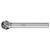 Pferd 21724569 | 24569 3/8" Diameter x 1/4" Shank x 2-1/16" OAL x 5/16" LOC Annealed cast iron Burr