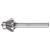 Pferd 21725045 | 25045 5/8" Diameter x 1/4" Shank x 2-1/4" OAL x 3/16" LOC Annealed cast iron Burr