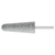 Pferd 39101992 | 31002 3/4" Diameter x 1/4" Shank x 2-1/2" Width 30 Grit Annealed cast iron Abrasive Mounted Point
