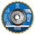 Pferd 47202063 | 43289 5" Diameter x 180 Grit Aluminum Oxide Flap Disc