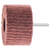 Pferd 47801048 | 46212 3" Diameter x 280 Grit Aluminum Oxide Mounted Flap Wheel