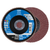 Pferd 67604100 | 62140 4" Diameter x 40 Grit Aluminum Oxide Flap Disc