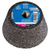 Pferd 69200480 | 61817 4" Diameter x 16 Grit Zirconia Cup Wheel
