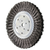 Pferd 79181703 | 81703 8" Diameter x 5/8" Width Carbon Steel Wire Wheel Brush