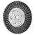 Pferd 79181704 | 81704 8" Diameter x 5/8" Width Carbon Steel Wire Wheel Brush