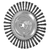 Pferd 79182486 | 82486 6" Diameter x 3/16" Width Carbon Steel Stringer Bead Wheel Brush Pferd 79182486 | 82486 6" Diameter x 3/16" Width Carbon Steel Stringer Bead Wheel Brush