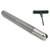 Dapra 41545 | SC-SBNEM-1000-10000-SS-25MM 1.000" Diameter x 1.000" Insert Size x 11.000" OAL 2 Edge Solid Carbide Ball Nose End Mill
