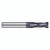 YG1 93212 | 1/2" Diameter x 1/2" Shank x 4" OAL x 1" LOC 2 Flute ALTiN Coated Carbide Corner Radius End Mill