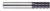 YG1 D5413216 | 21/65" Diameter x 21/65" Shank x 3-3/4" OAL 30 Degree Helix Angle 2 Flute Bright Finish Coated Carbide Jobber Length Drill Bit