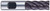 YG1 95095 | 7/8" Diameter x 7/8" Shank x 1  7/8" LOC x 4-1/8" OAL 6 Flute TiAlN Coated YPM Square End Mill