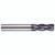 YG1 GM649024 | 3/8" Diameter x 3/8" Shank x 1" LOC x 3" OAL x 0.020" Radius x 30 Degree Helix Angle 4 Flute Y-Coated Carbide GM649 Corner Radius End Mill