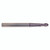 YG1 GM963016 | 1/4" Diameter x 3/8" Shank x 1/2" LOC x 4-3/8" OAL x 1/8" Radius 2 Flute Carbide Ball Nose End Mill