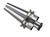 YG1 AB032 | CCT40 Taper x 0.831" Screw Size x 1" Diameter x 3.543" Gage Length x 2.756" Functional Length End Mill Holder - 2 Set
