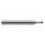 YG1 ESD02020200 | 3/38" Diameter x 3/19" Shank x 1/21" LOC x 1-31/32" OAL x 1/127" Radius 2 Flute CBN Corner Radius End Mill YG1 ESD02020200 | 3/38" Diameter x 3/19" Shank x 1/21" LOC x 1-31/32" OAL x 1/127" Radius 2 Flute CBN Corner Radius End Mill