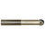 YG1 ZBS1048 | 3/4" Diameter x 3/4" Shank x 1-9/16" LOC x 4-3/8" OAL Nickel-Based Coated Alloy Steel Milling Ball Insert