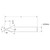 Keo 906-000-348 | 0.50mm Diameter x 12.50mm Length of Shank x 25.00mm OAL 2 Cutting Edge Carbide Combination Drill & Countersink