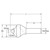 Keo 919-000-243 | 0.375" Diameter x 1.375" Shank Length x 2.120" OAL TiN Coated HSS-Co Countersink