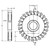 Keo 952-000-532 | 5.000" Diameter x 1.656" Maximum Depth of Cut x 0.344" Width HSS Concave Radius Cutter