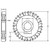 Keo 950-001-044 | 6.0000" Diameter x 2.2188" Max Depth of Cut 40 Cutting Edge TiN Coated HSS Slitting Saw
