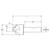Keo 932-000-201 | 0.452" Diameter x 2.500" Shank Length x 4.125" OAL HSS Corner Rounding End Mill