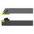 Ultra-Dex 974-000-129 | MDJNR 16-4D 1.600" Head Length x 1.000" Shank Height x 1.250" Functional Width 93 Degree Entering Angle Square Shank Tool Holder