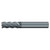 Emuge 2946L.04375 | 7/16" Diameter x 7-16" Shank x 3" OAL 5 Flute ALCR Coated Corner Radius End Mill
