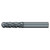 Emuge 3900L.03125 | 5/16" Diameter x 5-16" Shank x 3" OAL 35-38 Degree Helix Angle ALCR Coated Ball End Mill