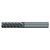 Emuge 3918L.0750 | 3/4" Diameter x 3-4" Shank x 5" OAL 7 Flute ALCR Coated Corner Radius End Mill