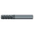 Emuge 3937L.025030 | 1/4" Diameter x 1-4" Shank x 2-1/2" OAL 7 Flute ALCR Coated Corner Radius End Mill