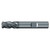 Emuge 3946L.037010 | 3/8" Diameter x 0.010" Corner Radius 2-1/2" OAL 4 Flute ALCR Coated Corner Radius End Mill
