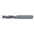 Emuge TA201544.1050 | 0.413" Diameter x 102.00mm OAL 140 Degree Point Angle 2 Flute ALTIN-112 Coated Screw Machine Length Drill Bit