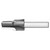 Scientific Cutting Tools PRSS-02 | 1/4-18 NPT x 0.500" Shank x 2.900" OAL 3 Flute Uncoated Carbide Tipped Taper Pipe Reamer