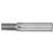 Scientific Cutting Tools TM280-27NPTF-A | 0.280" Cutting Diameter x 0.375" Shank x 0.758" LOC x 3.500" OAL 4 Flute AlTiN Coated Solid Carbide Straight Flute Thread Mill